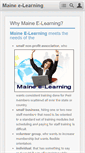 Mobile Screenshot of mainee-learning.com